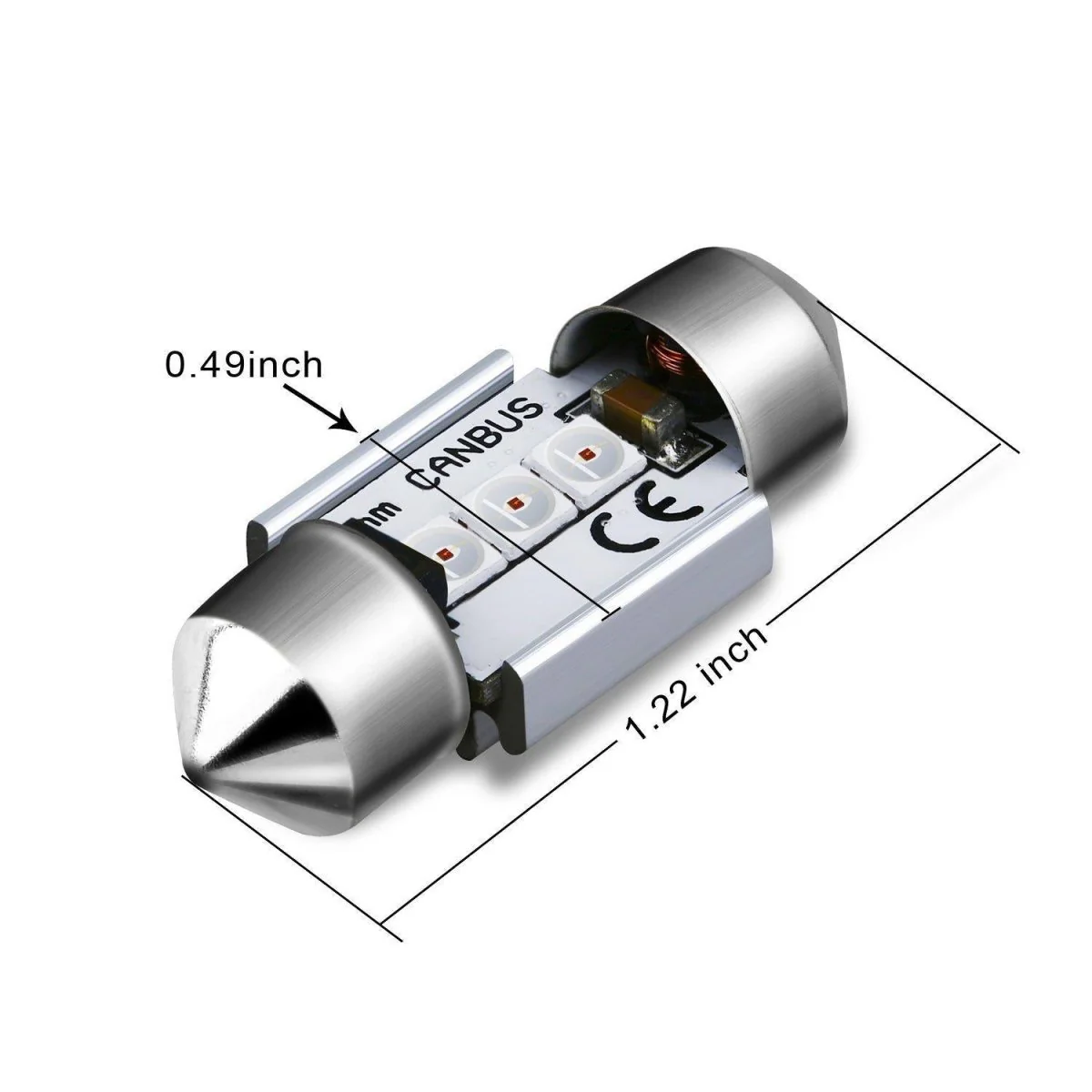 DE3175 DE3022 LED Bulbs Interior Map Dome Trunk Lights DE3021 - Image 7