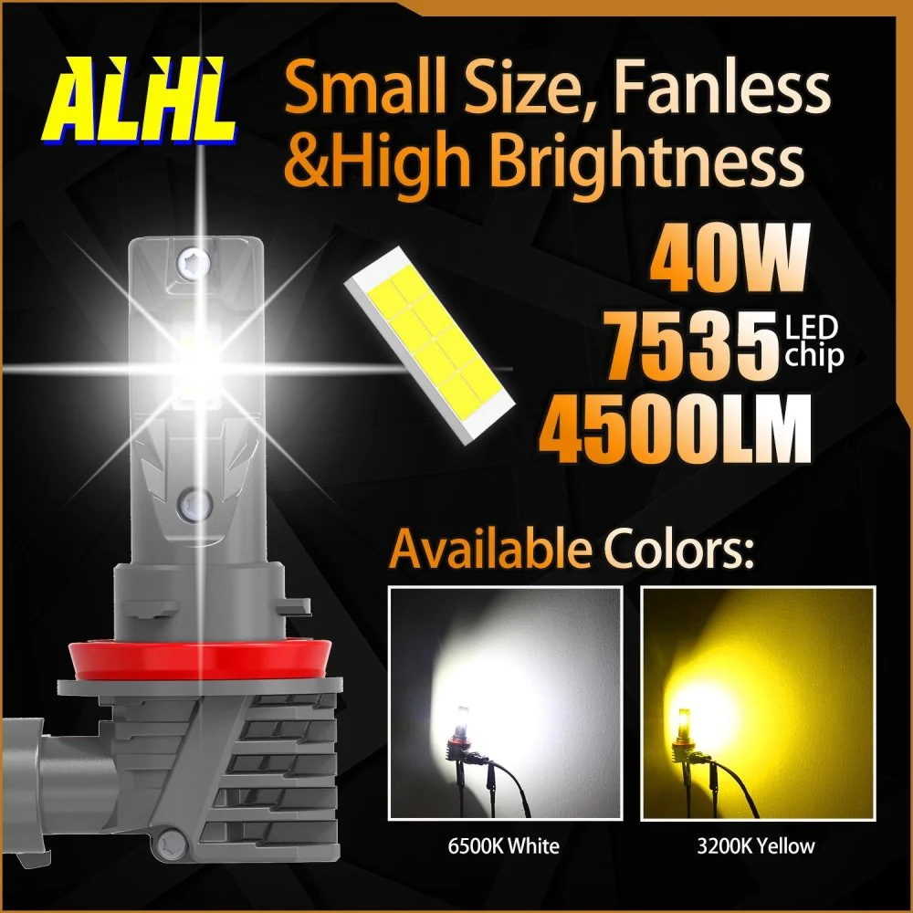 Fanless LED Forward Lightings Bulbs High, Low Beam, Fog Lights - Image 3