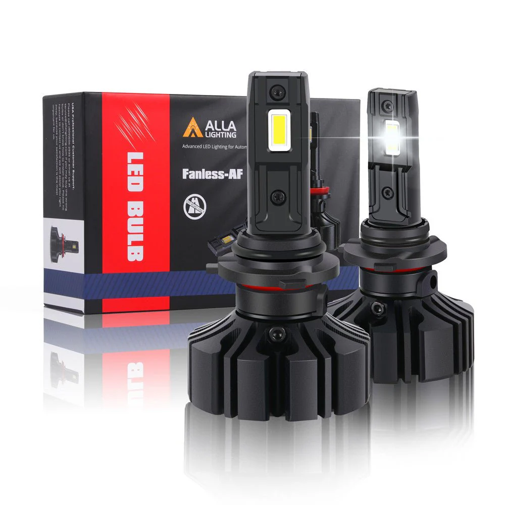 Fanless LED Forward Lightings Bulbs High Low Beam Conversion Kits 6000K White - Image 11