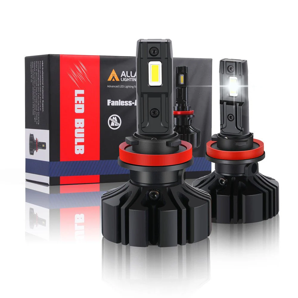 Fanless LED Forward Lightings Bulbs High Low Beam Conversion Kits 6000K White - Image 21
