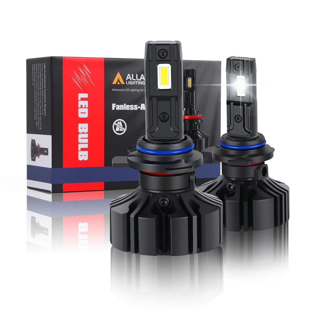 Fanless LED Forward Lightings Bulbs High Low Beam Conversion Kits 6000K White - Image 25