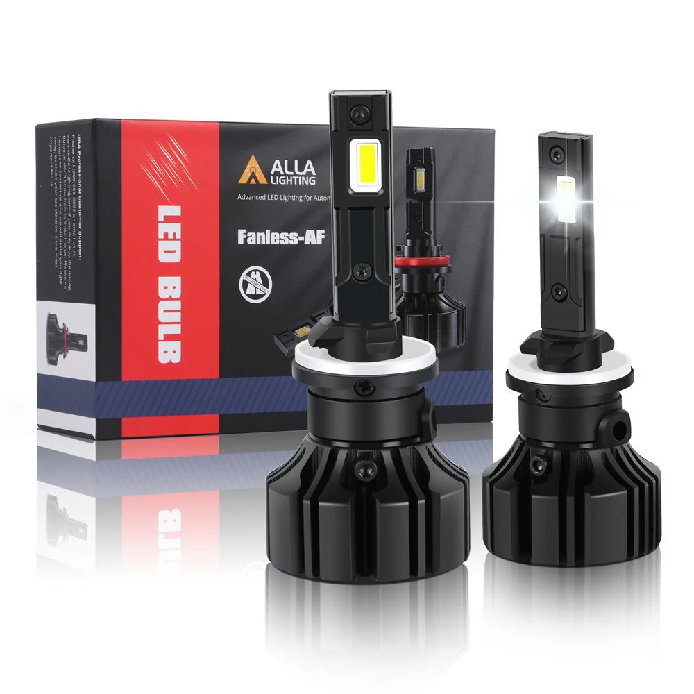 Fanless LED Forward Lightings Bulbs High Low Beam Conversion Kits 6000K White - Image 27