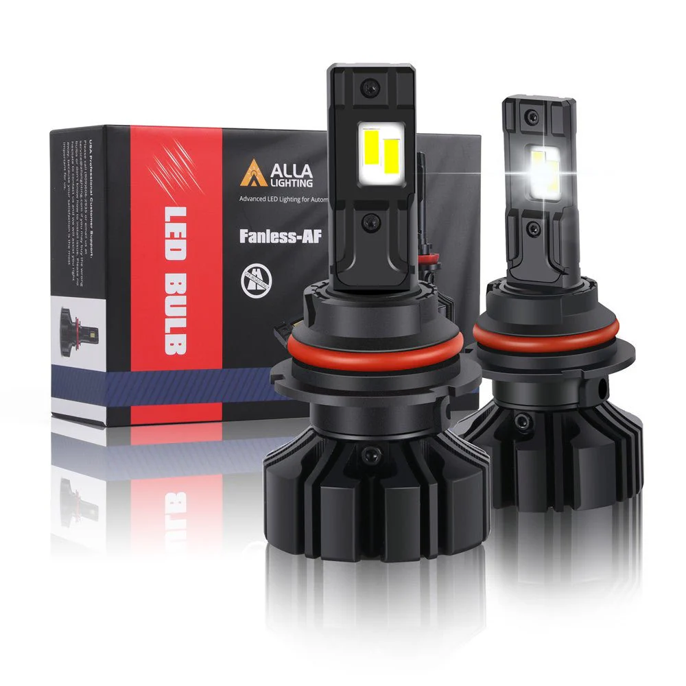 Fanless LED Forward Lightings Bulbs High Low Beam Conversion Kits 6000K White - Image 9