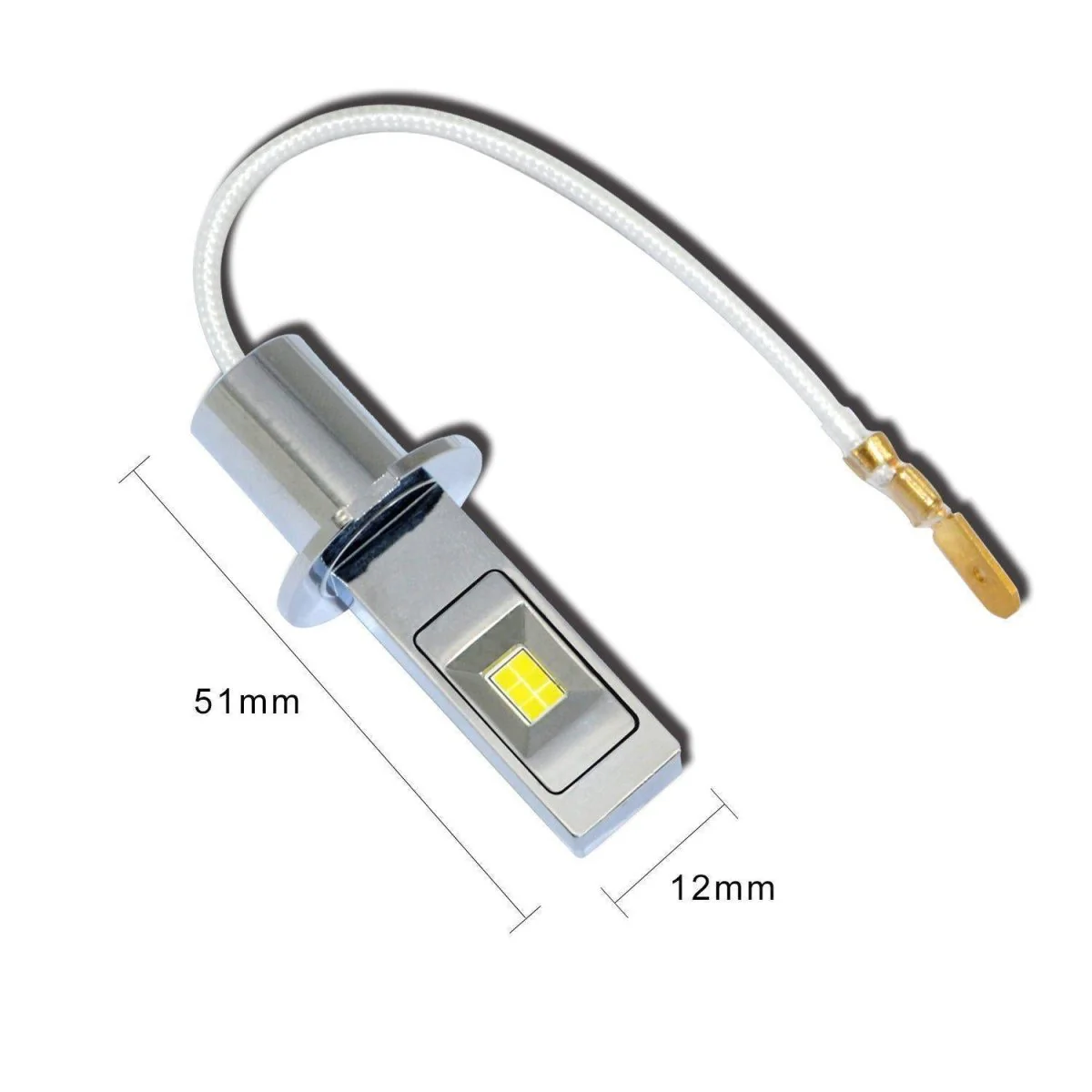 H1 LED Bulbs Super Bright 12V Fog Lights, 6000K White/3000K Yellow - Image 5