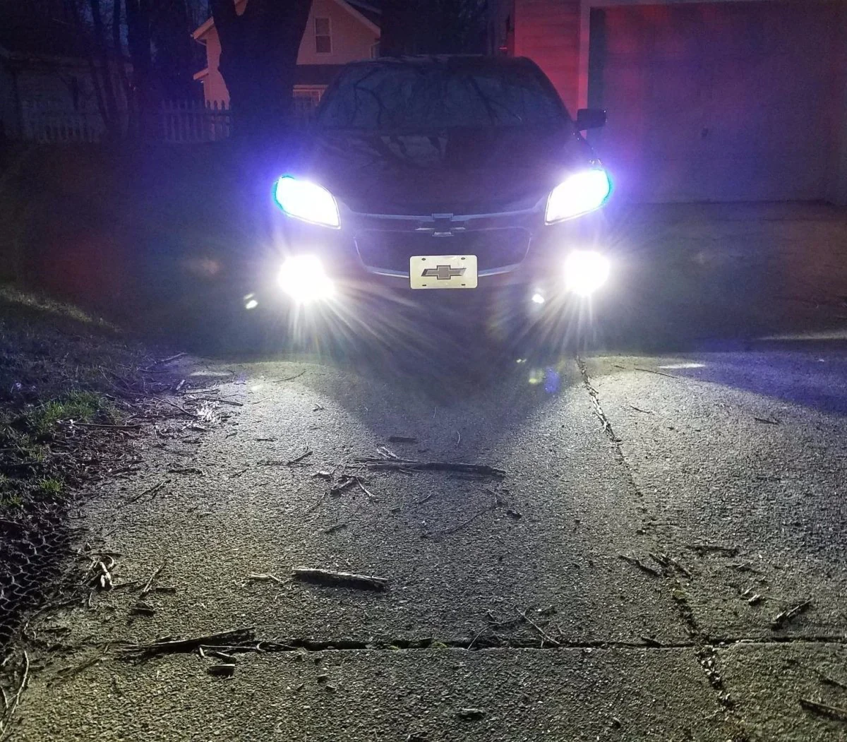 H10 9145 9140 LED Fog Lights Bulbs 12V, 6K White/3K Yellow/Red/8K Blue - Image 3