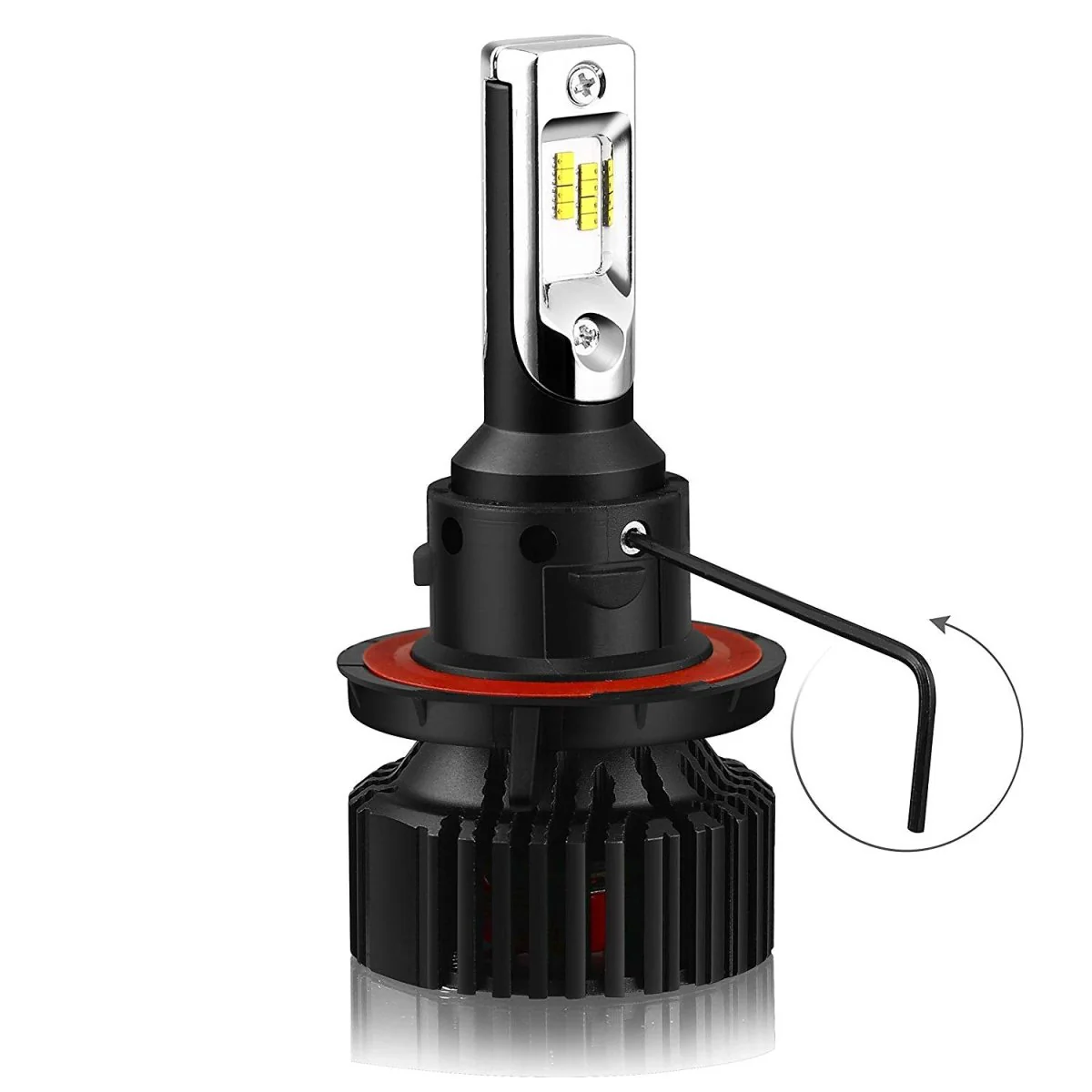 H13 9008 LED Forward Lightings Bulbs for Cars, Trucks, 6500K Xenon White - Image 7