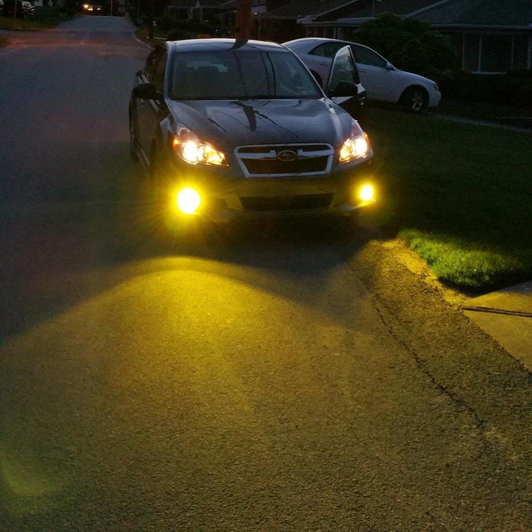 COB-72 H8 H11 LED Fog Light Bulbs, 6500K White/8000K Blue/3000K Amber Yellow - Image 10