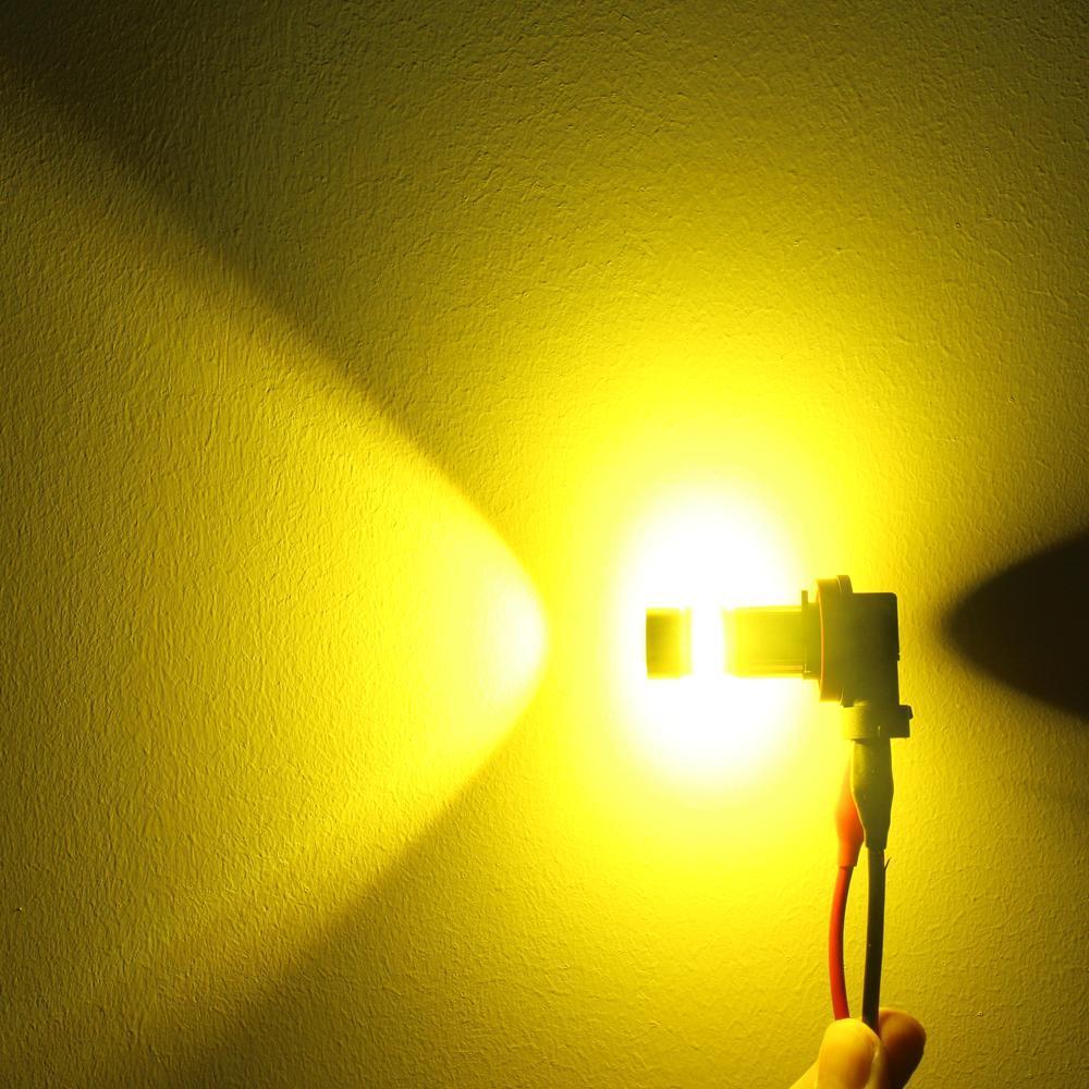COB-72 H8 H11 LED Fog Light Bulbs, 6500K White/8000K Blue/3000K Amber Yellow - Image 14