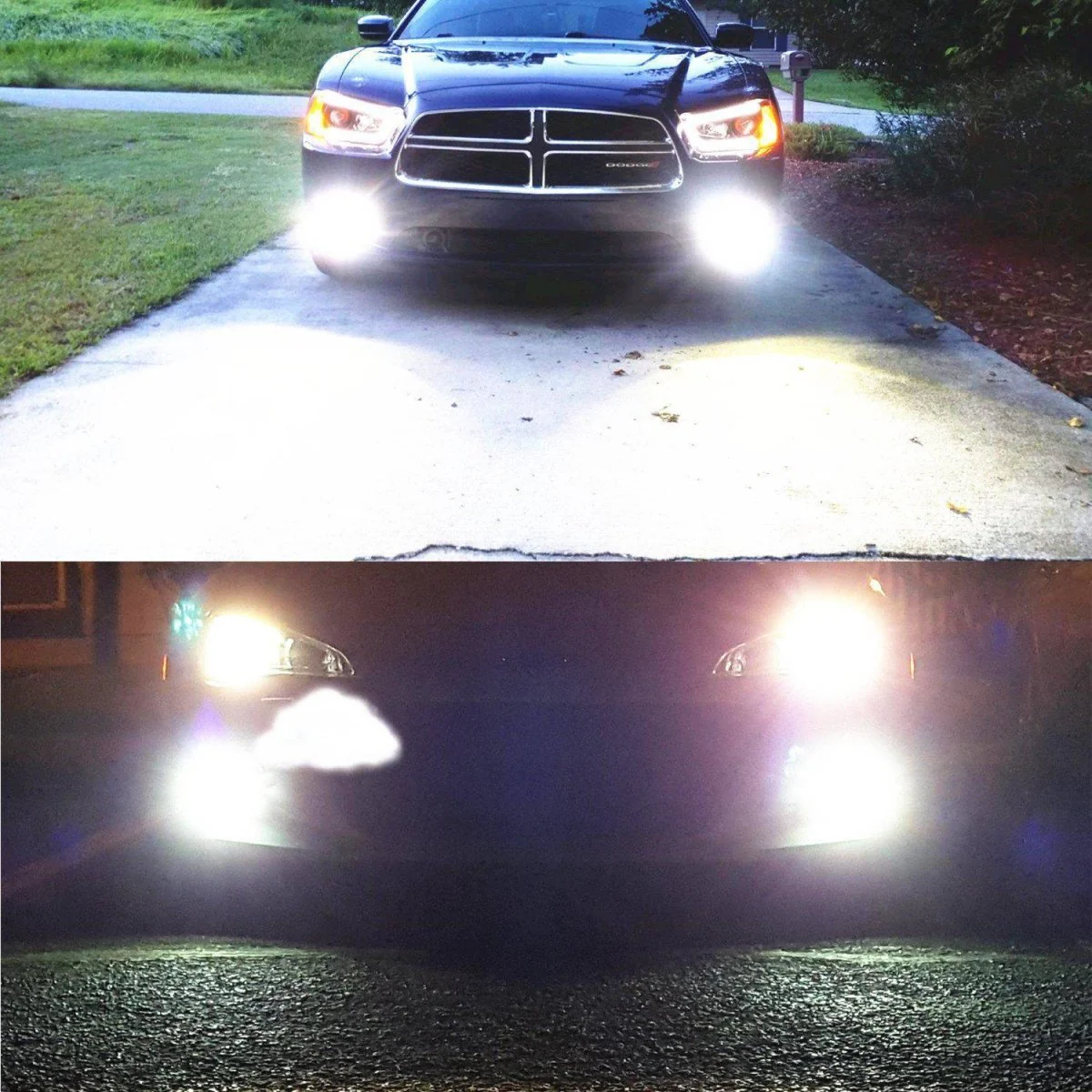 H3 LED Bulbs Super Bright 12V Fog Lights, 6000K White/3000K Yellow - Image 6