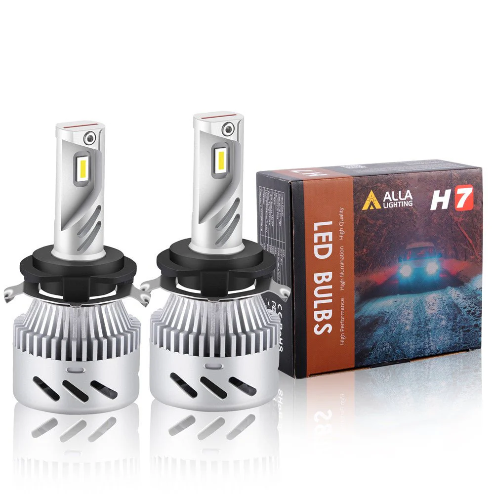 H7 LED Forward Lightings Bulbs for Mercedes Benz, Volkswagen Tiguan w/ Retainer Clip - Image 7