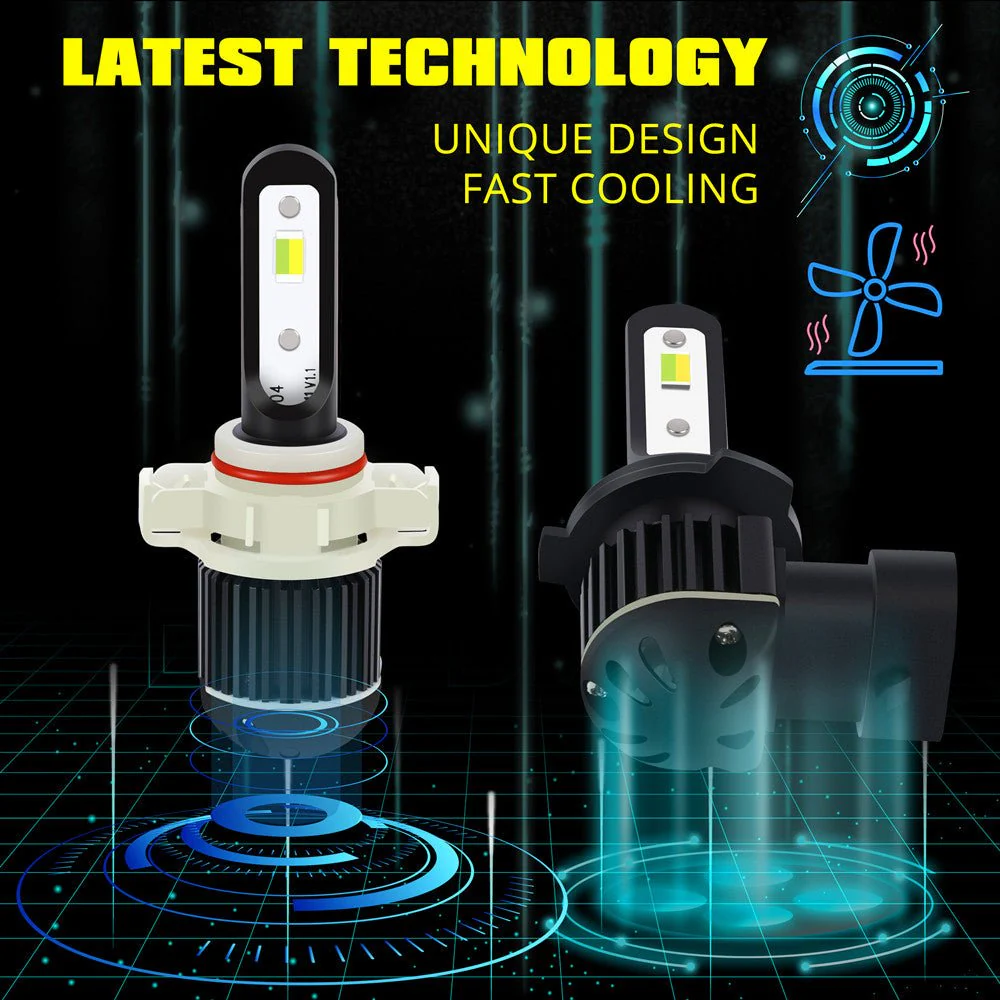 H7 LED Switchback Fog Lights, DRL Bulbs | 6K White/3K Yellow - Image 6