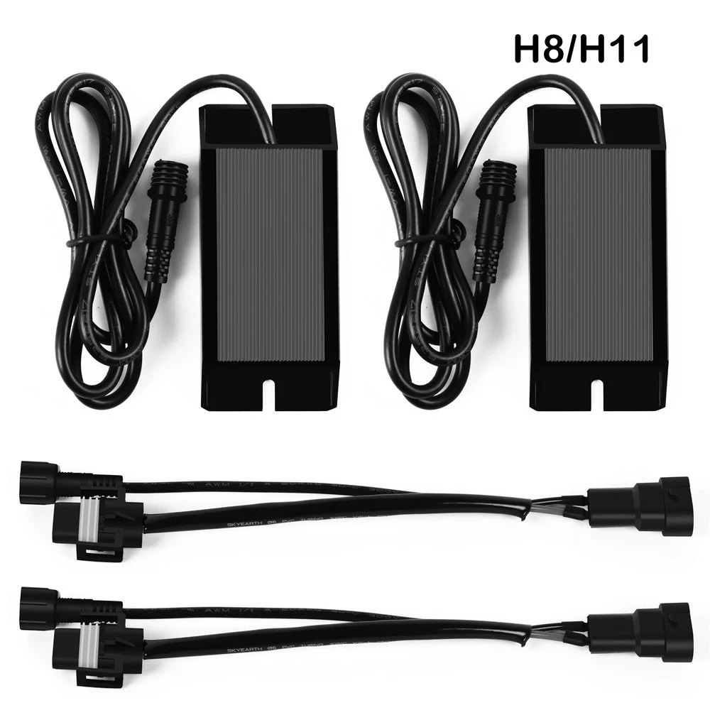 H8 H11 CANBUS LED Resistors Anti-Flicker Decoders Forward Lighting/Fog Lights - Image 5