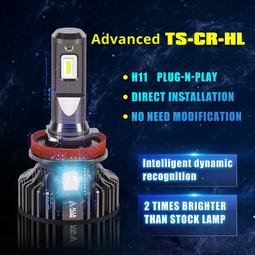 H8 H9 H11 LED Switchback White/Yellow Forward Lightings, Fog Lights Bulbs - Image 7