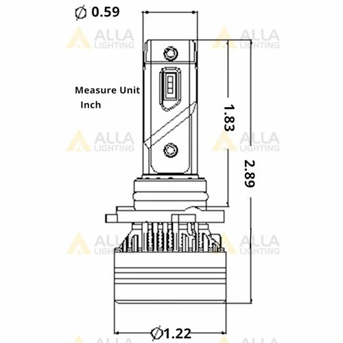 H9B H11B LED Forward Lightings Bulbs Plug-n-Play Conversion Kits Upgrade - Image 9