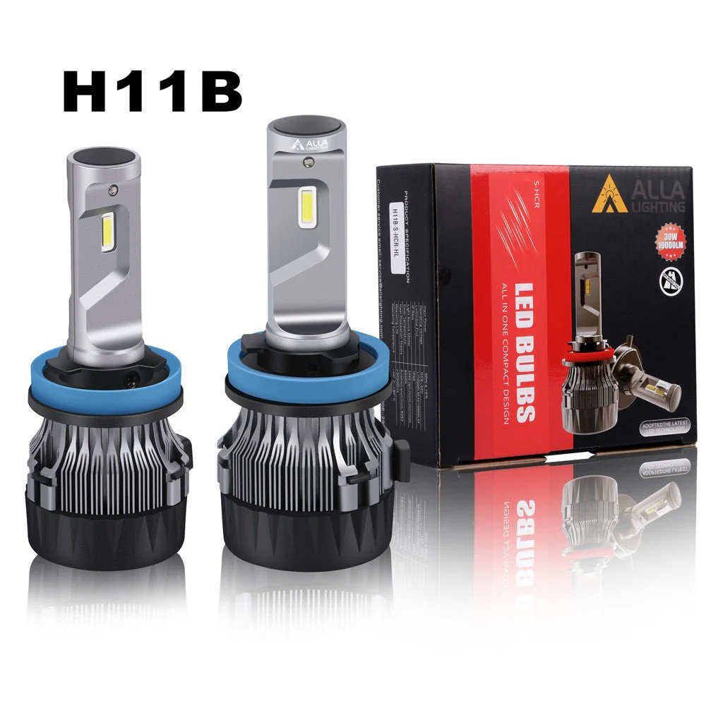 H9B H11B LED Forward Lightings Conversion Kits Bulbs Plug and Play, White - Image 8