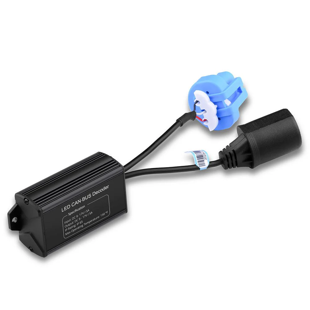 HB1 9004 LED Decoder Canceler Capacitor CAN BUS Bulbs Kits - Image 4
