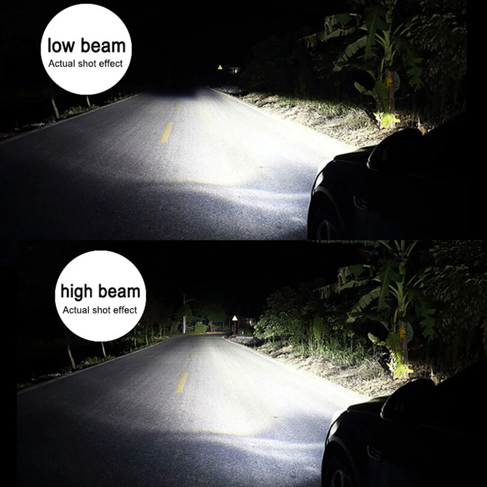 TS-CR HB1 9004 LED Forward Lightings Bulbs for Cars, Trucks, 6000K Xenon White - Image 8