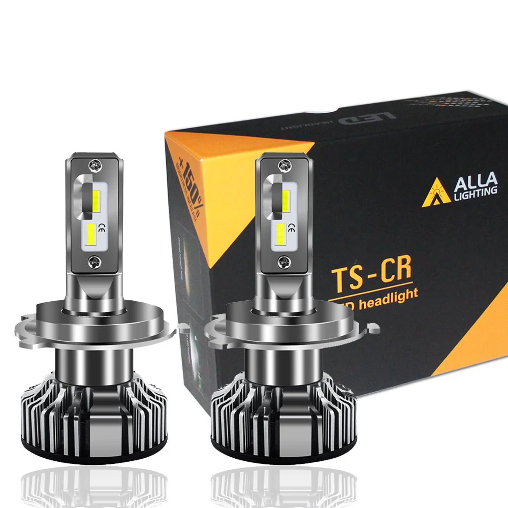 TS-CR HB2 9003 H4 LED Forward Lightings Bulbs for Motorcycles, Cars, Trucks, 6K White - Image 8