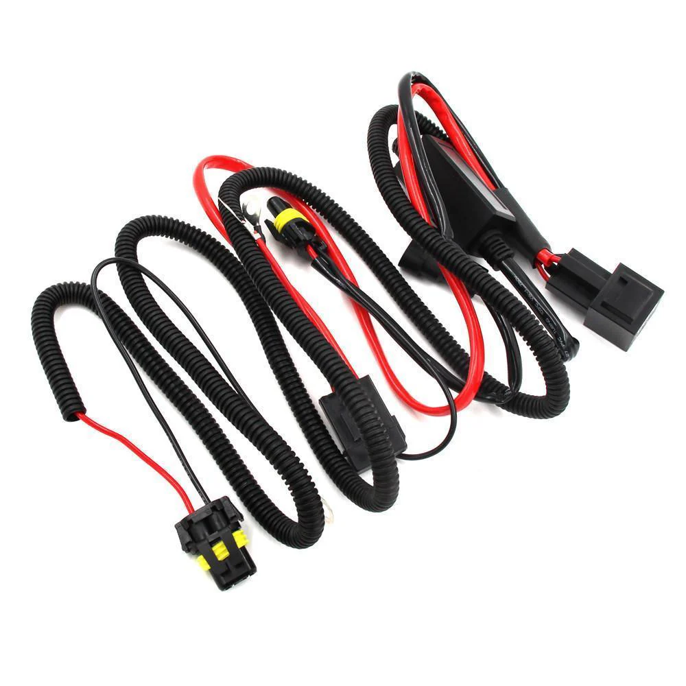 9005 (HB3) LED DRL Anti-flickering Wiring Relay Harness - Image 2