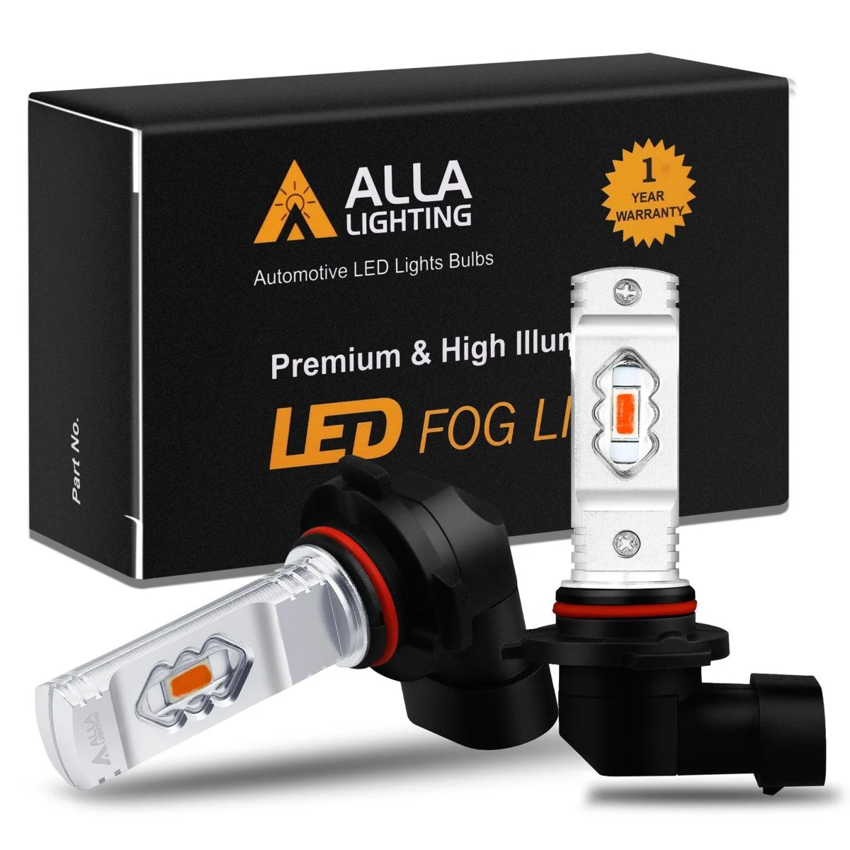 HB4 9006 LED Fog Lights Bulbs 12V, 6K White/3K Yellow/Red/8K Blue - Image 14