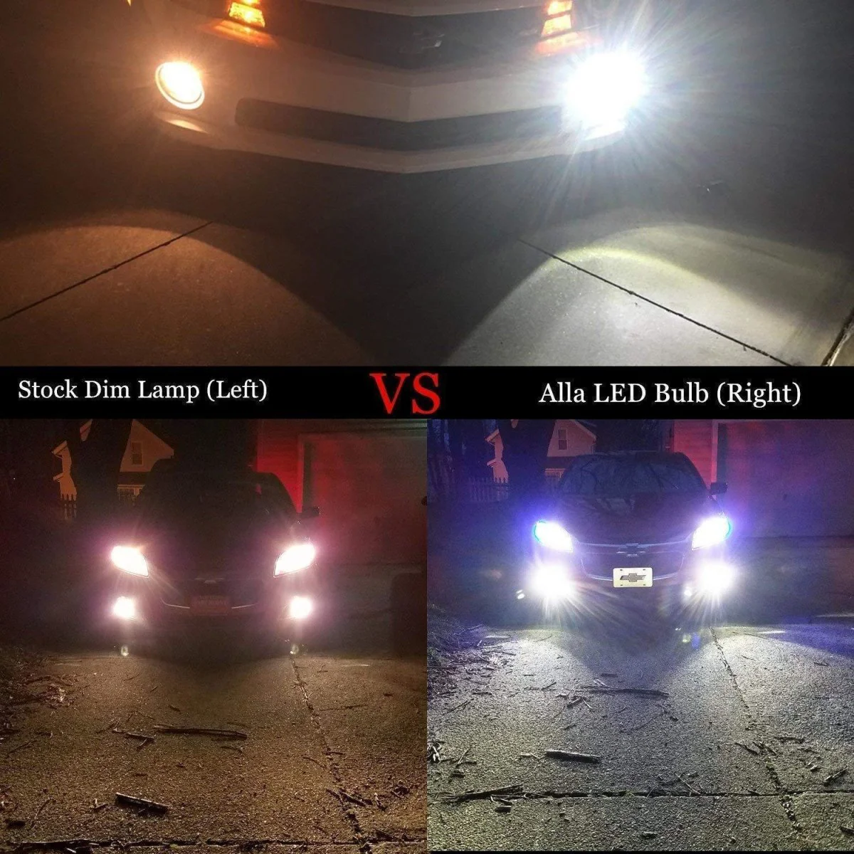 9006 HB4 LED Fog Lights Bulbs Super Bright 5730-SMD, 6000K Xenon White - Image 5