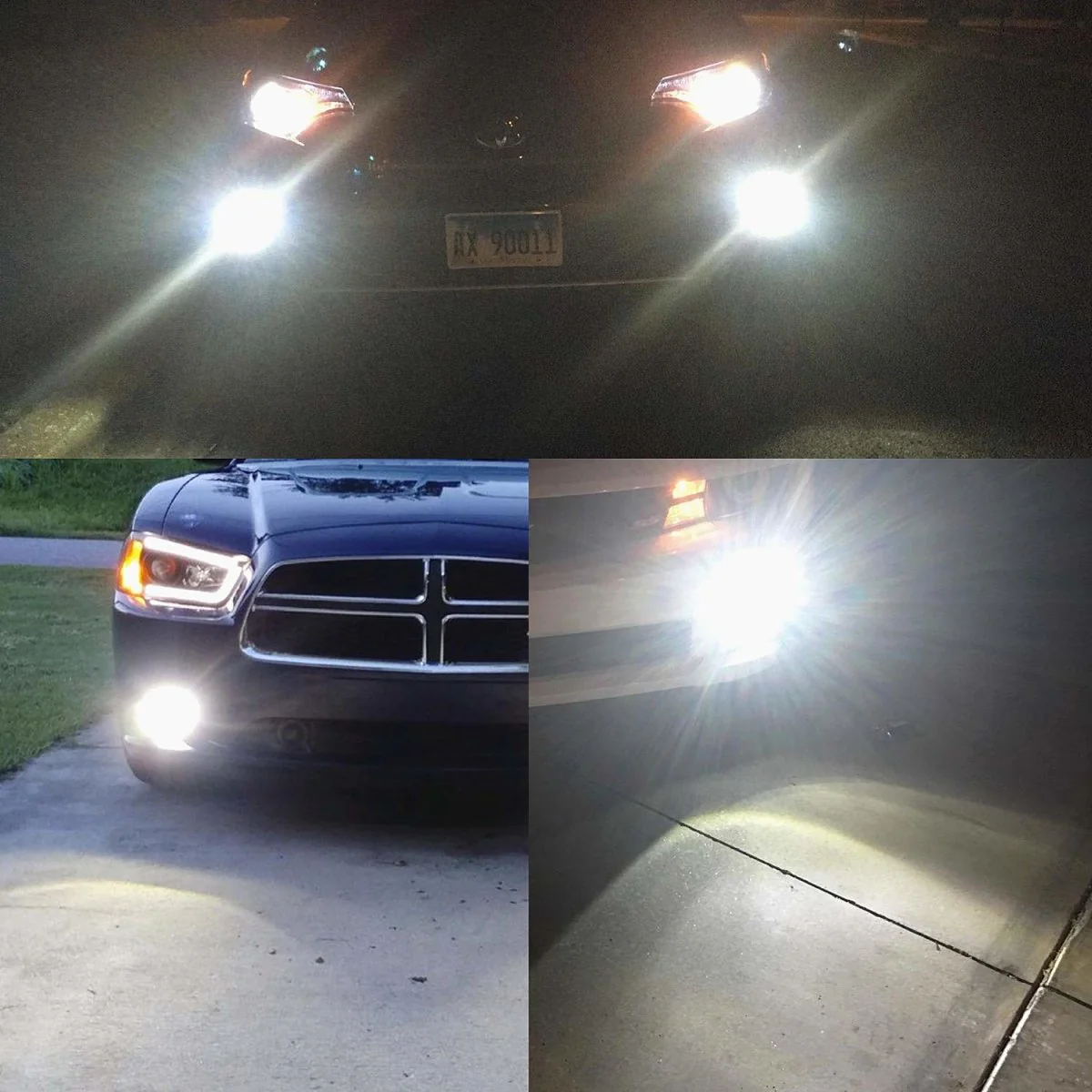 HB4 9006 LED Switchback Bulbs Forward Lightings, Fog Lights, White/Yellow - Image 5