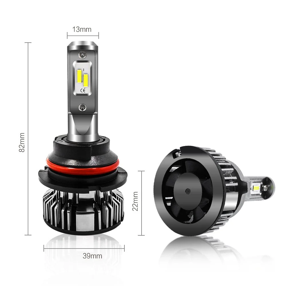 TS-CR HB5 9007 LED Forward Lightings Bulbs for Cars, Trucks, 6000K Xenon White - Image 6