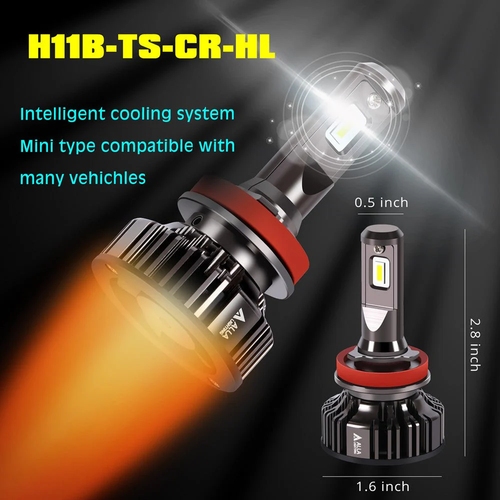 TS-CR H9B H11B LED Forward Lightings Bulbs Xreme Super Bright Upgrade for Kia, Hyundai - Image 5