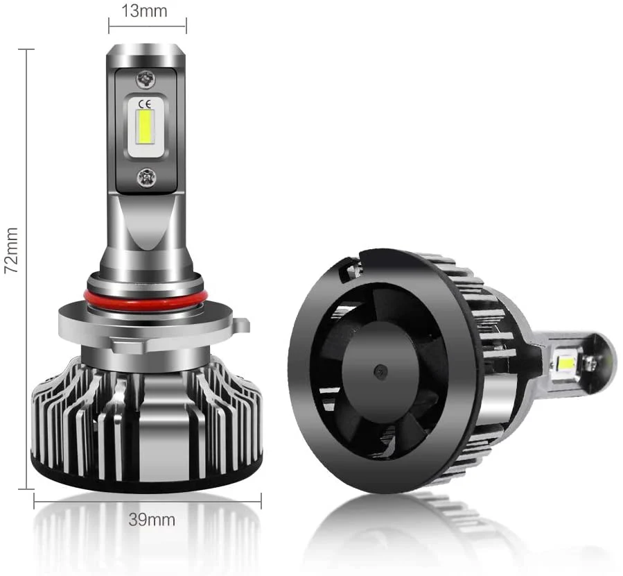 Mini H11 9005 Combo LED Forward Lightings Bulbs High/Low Dipped Beam Replacement, White - Image 7