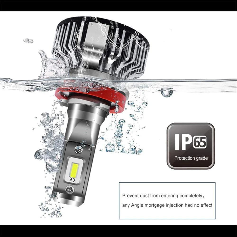 Mini H11 9005 Combo LED Forward Lightings Bulbs High/Low Dipped Beam Replacement, White - Image 8