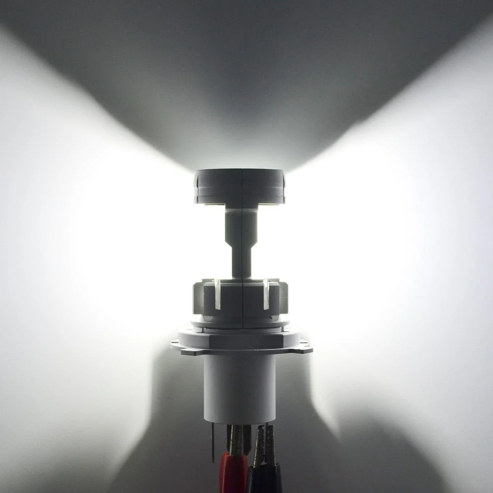 Motorcycle LED Forward Lighting Bulbs H4 9003 HB2 Kits, 6000K Xenon White - Image 8