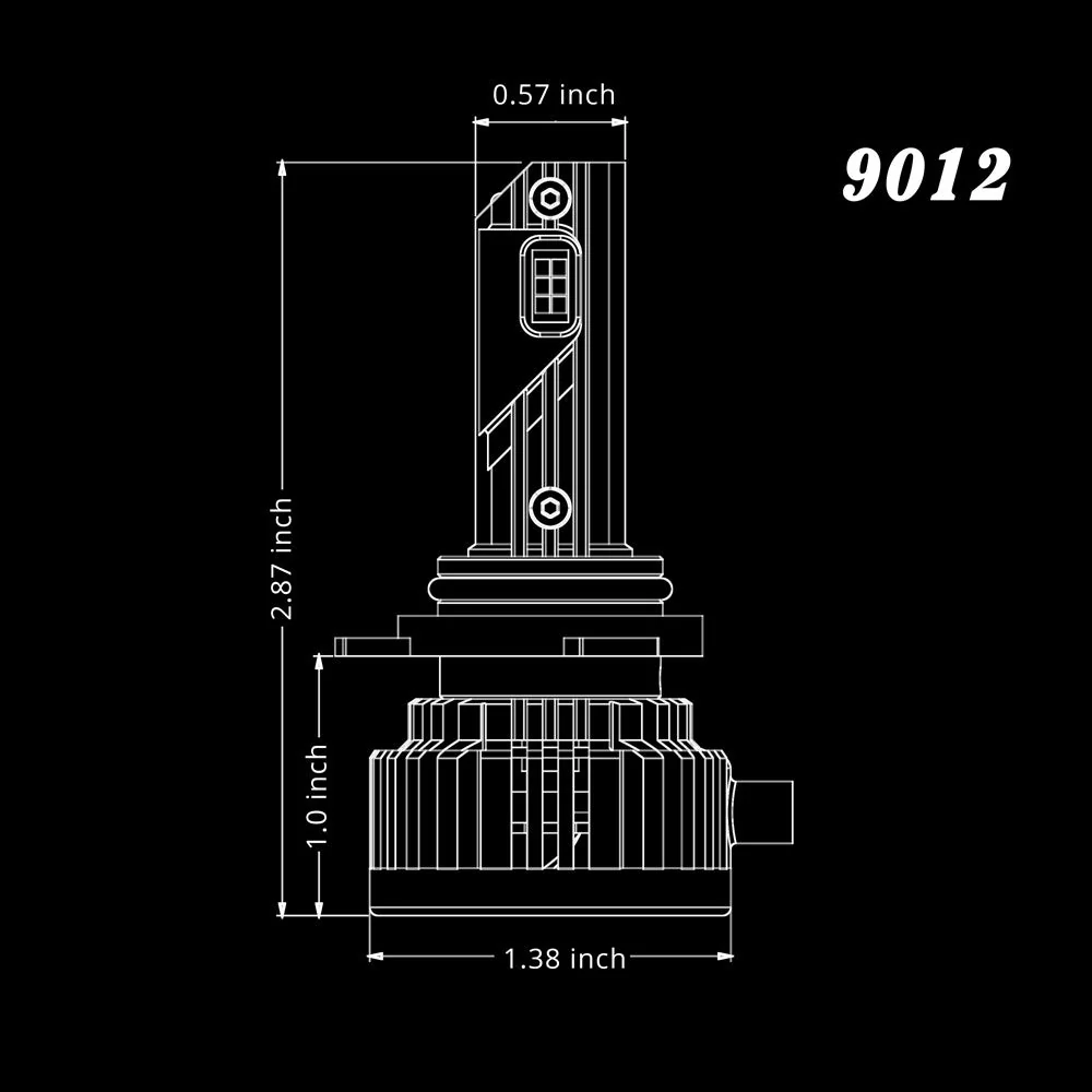 NCP 9012 HIR2 CANBus LED Forward Lightings Bulbs | High, Low Beam Replacement - Image 6