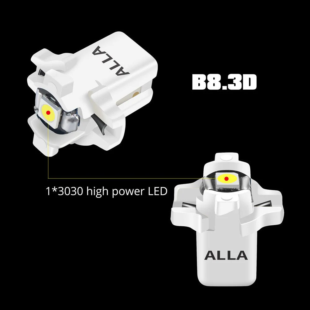 B8.3D LED Dashboard Instrument Panel Gauge Lights 17058 202259 509 Bulb - Image 12