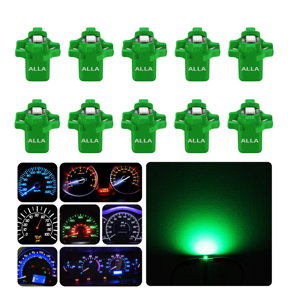 B8.3D LED Dashboard Instrument Panel Gauge Lights 17058 202259 509 Bulb - Image 15