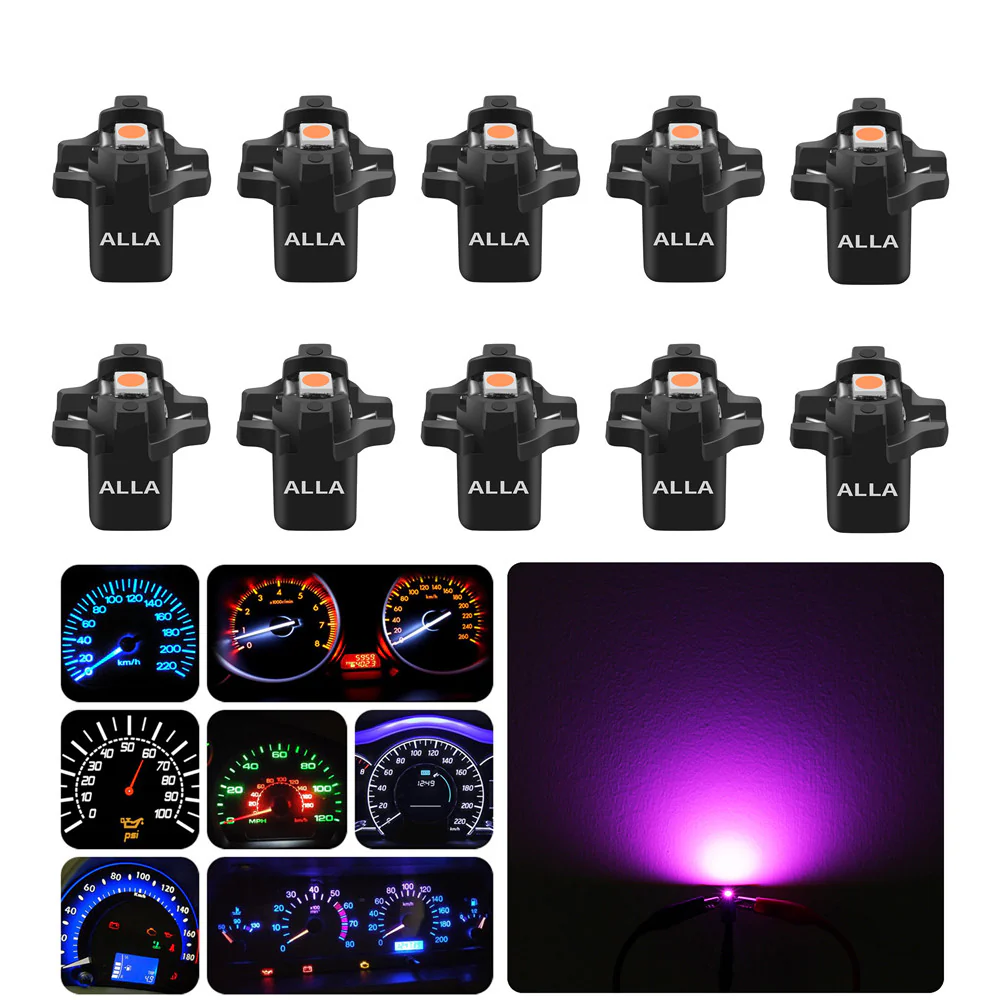 B8.3D LED Dashboard Instrument Panel Gauge Lights 17058 202259 509 Bulb - Image 22