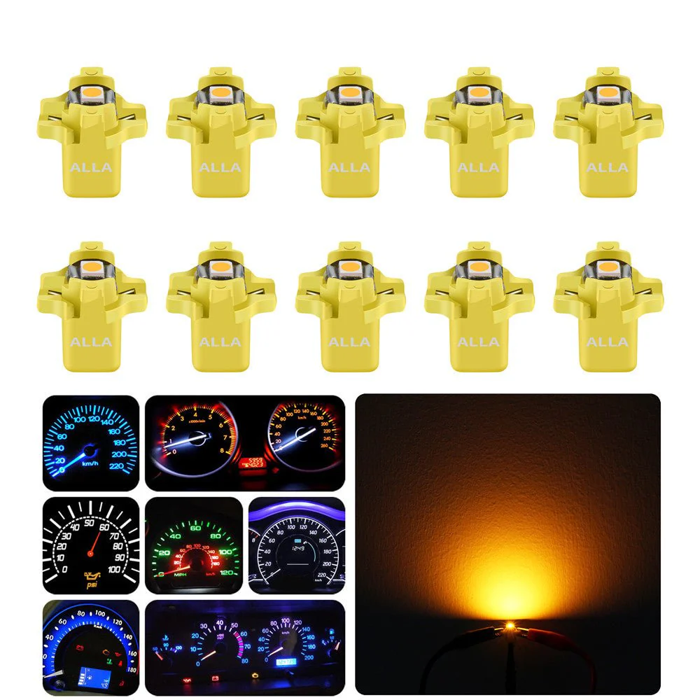 B8.3D LED Dashboard Instrument Panel Gauge Lights 17058 202259 509 Bulb - Image 9