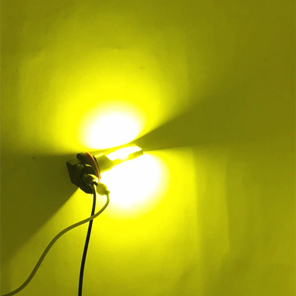 PGU20 5200 PY24W LED Turn Signal Lights Bulbs for BMW, Audi, Yellow - Image 8