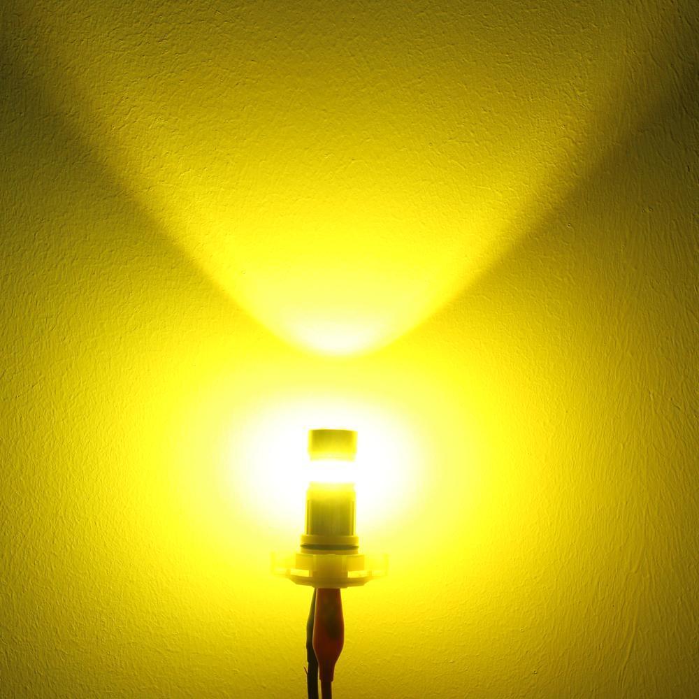 COB-72 5202 5201 LED Fog Light Bulbs, 6500K White/8000K Blue/3000K Amber Yellow - Image 10