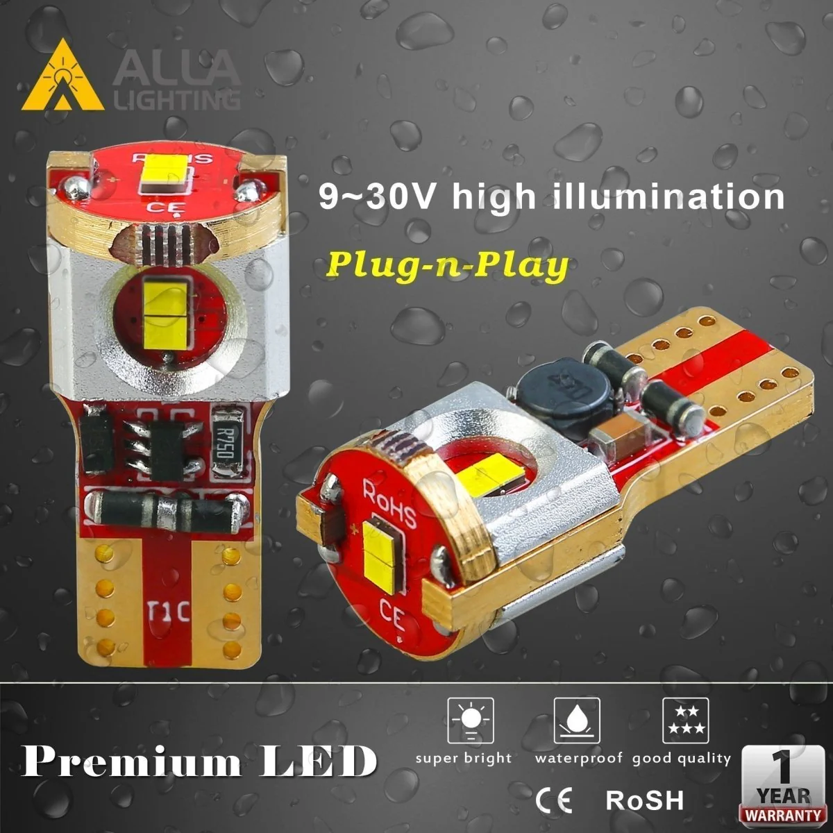 T10 168 194 LED Bulbs License Plate, Interior Map Dome Trunk Lights - Image 17