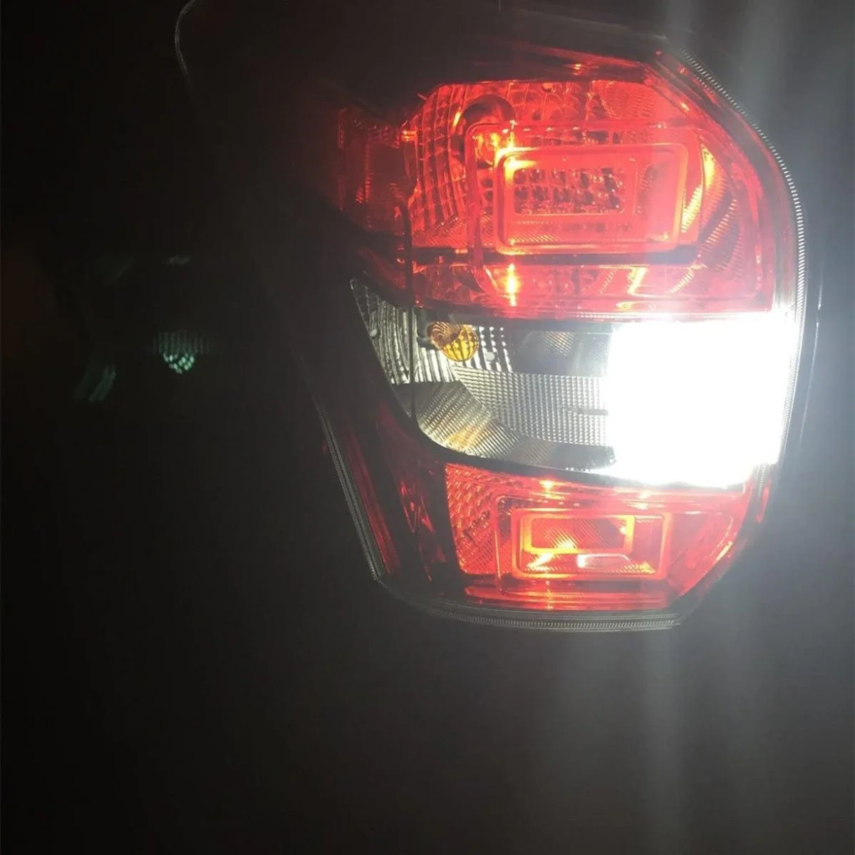 T15 921 W16W LED Back up Reverse Lights Bulbs 912, 6K Xenon White - Image 3