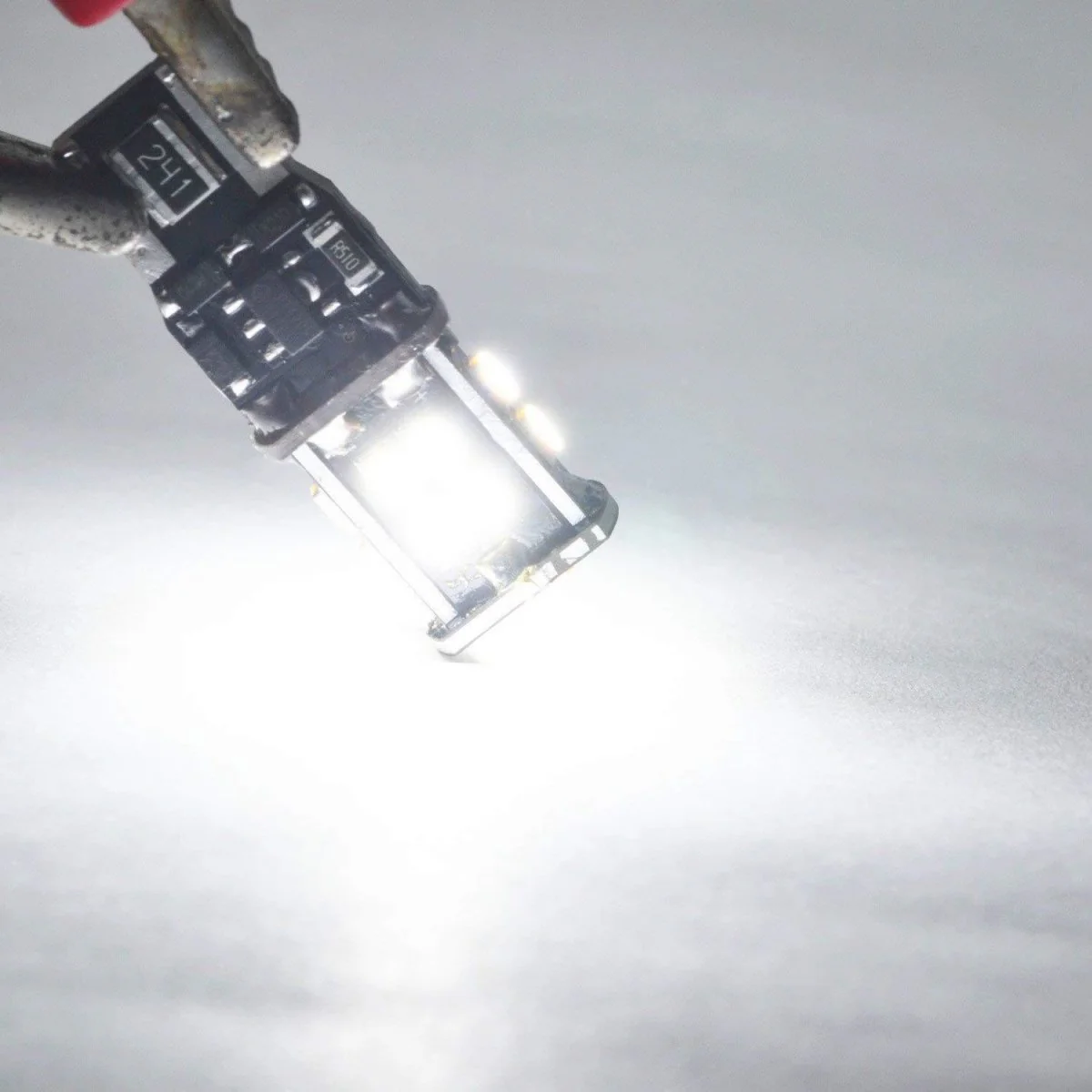 T15 921 W16W LED Back up Reverse Lights Bulbs 912, 6K Xenon White - Image 5
