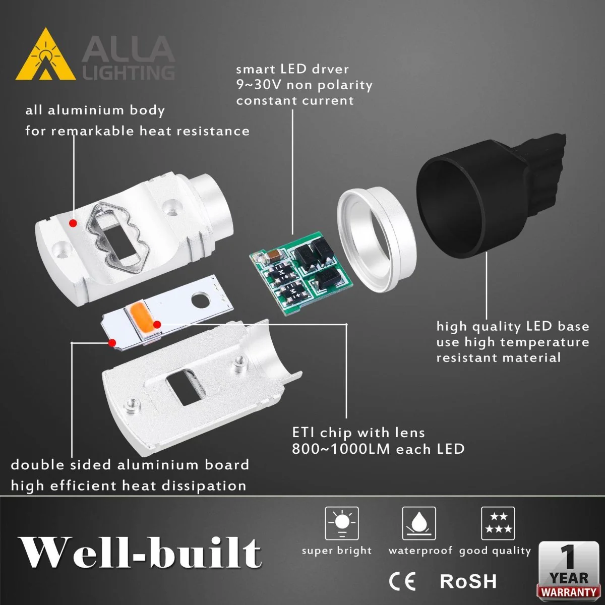 T20 7440 7443 LED Lights Bulbs Signal, Brake, Reverse, Stop Lights - Image 13