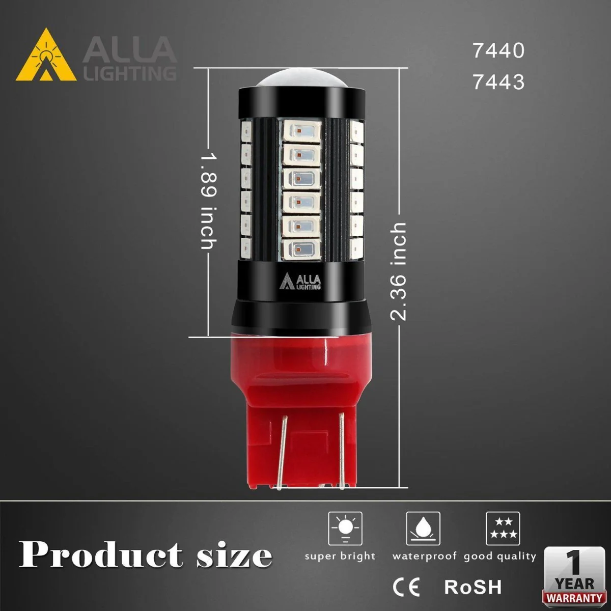 T20 7440 7443 LED Turn Signal, Brake, Stop, Tail, Reverse Lights Bulbs - Image 13