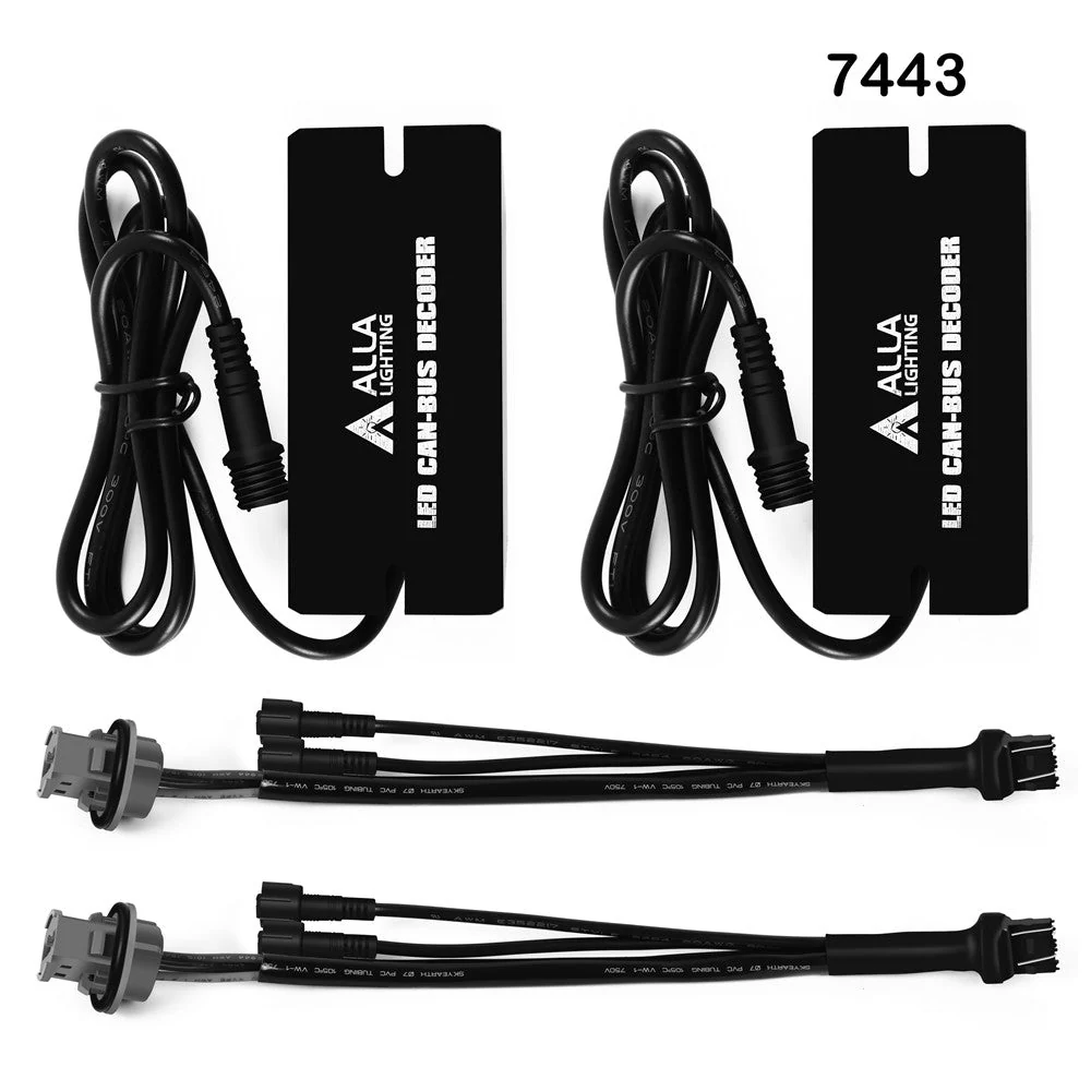 T20 7443 CANBUS LED Resistor Decoder Fix Turn Signal Light Hyper Flash