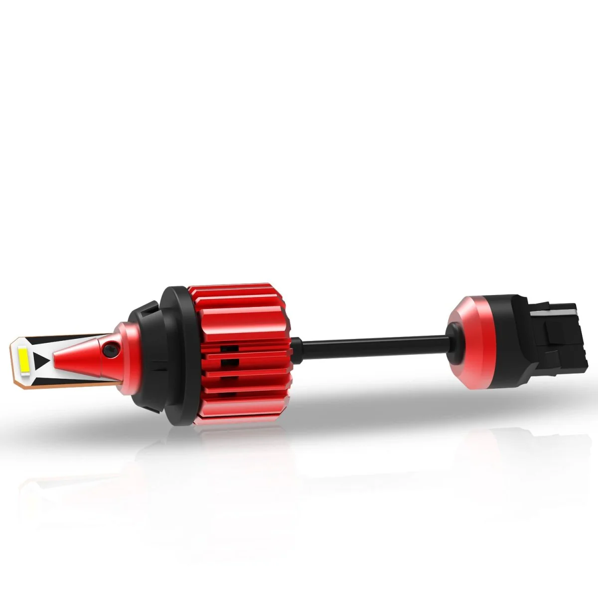 T20 W21W 7440 CANBUS LED Bulbs Error Free Backup Reverse Lights, White - Image 6