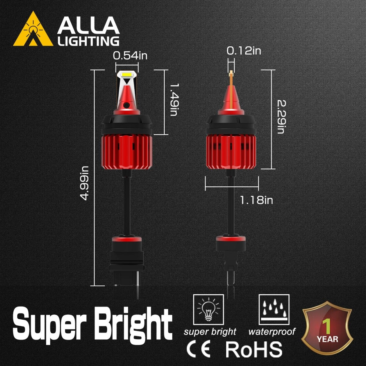T25 3156 3157 CANBUS LED Bulbs Error Free Backup Reverse Lights 12V - Image 8