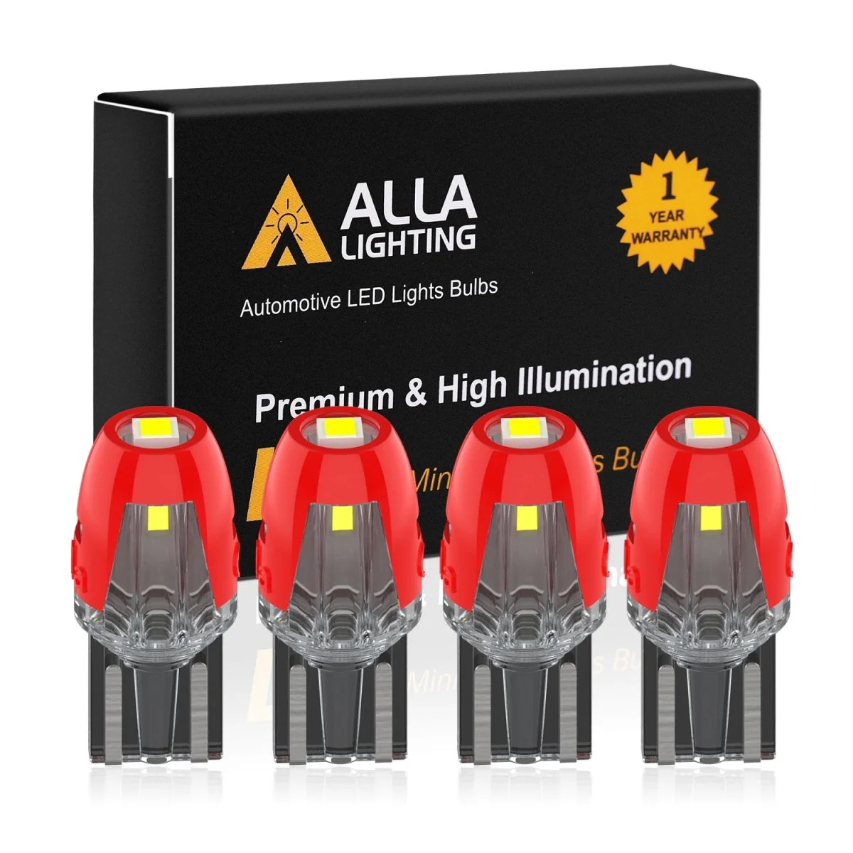 W2.1*9.5d Base T10 Wedge 168 194 LED Bulbs Interior Lights Replacement - Image 3