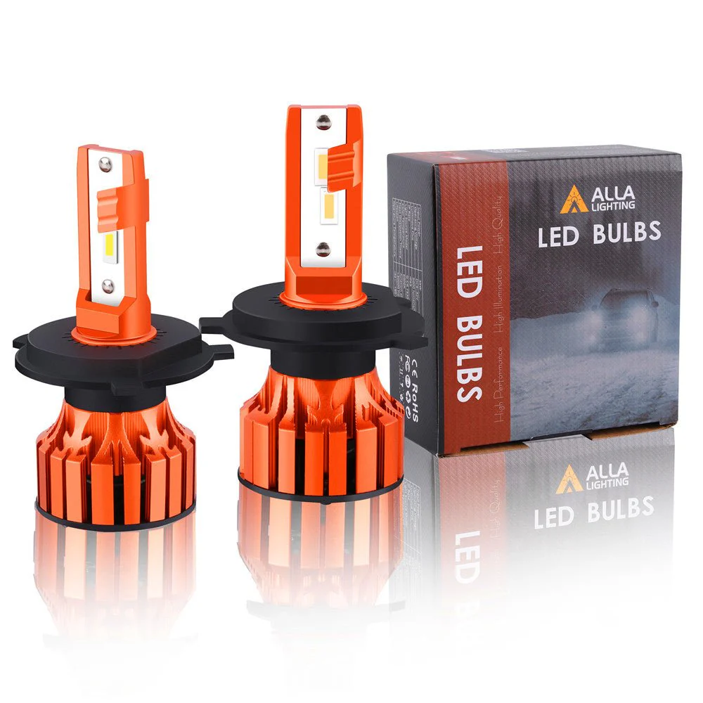 X-HL Vision 9003 HB2 H4 LED Bulbs Forward Lightings Replacement - Image 8