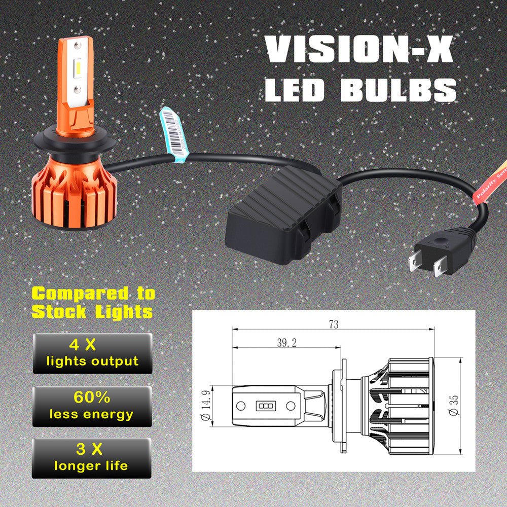 X-HL Vision H7 LED Bulbs Forward Lightings, Fog Lights, DRL - Image 5