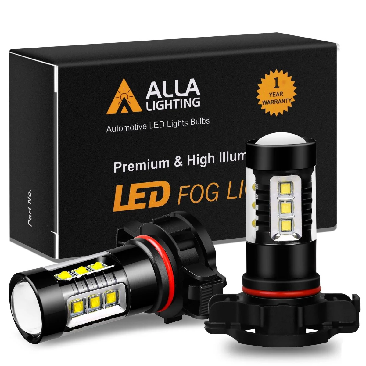 Xtreme Super Bright LED 5201 5202 Bulbs Cree DRL Fog Lights, 6K White - Image 7